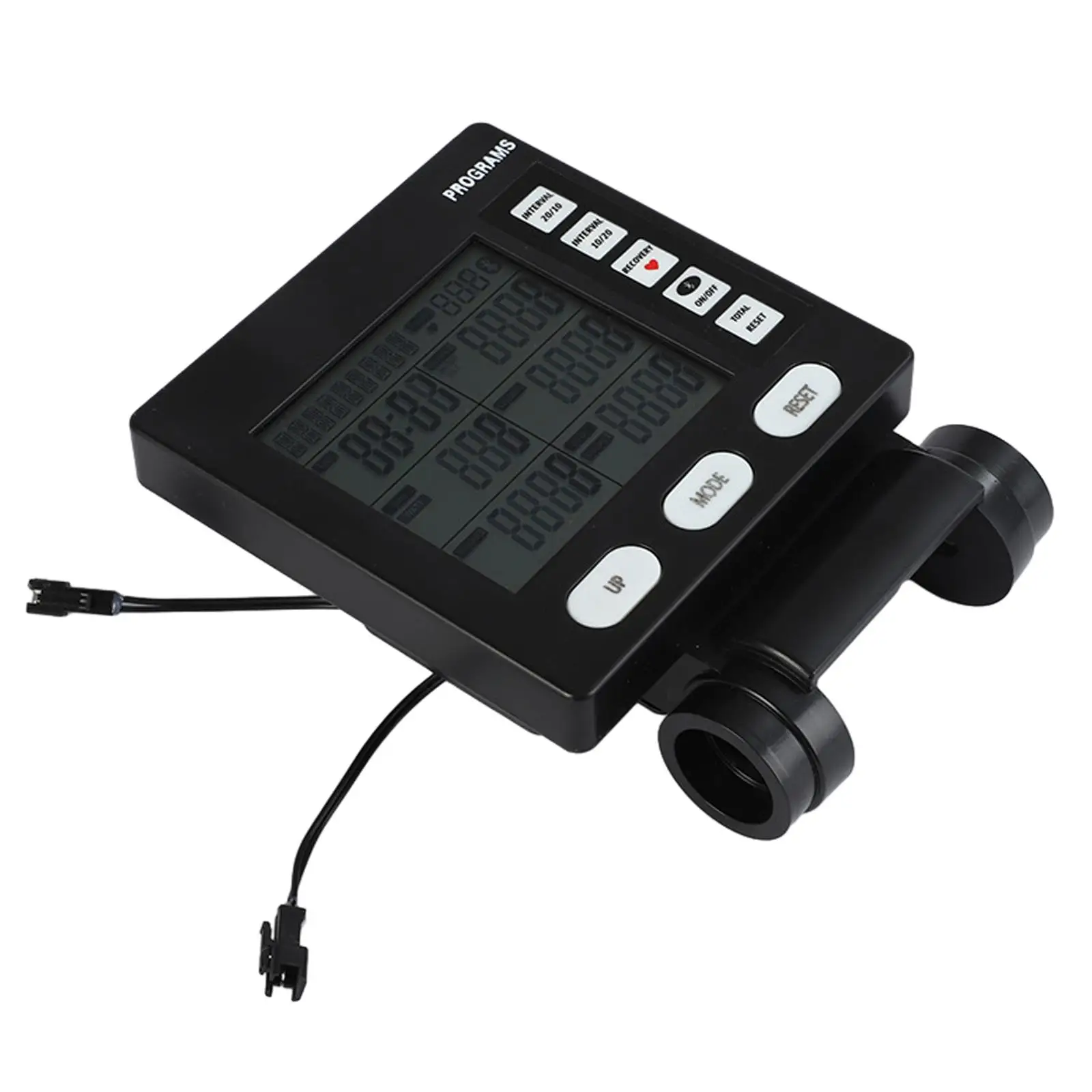 Replacement Monitor Speedometer Rowing Machine Counter LCD Display for Exercise Bike Gym Home Fitness Equipment Rowing Device