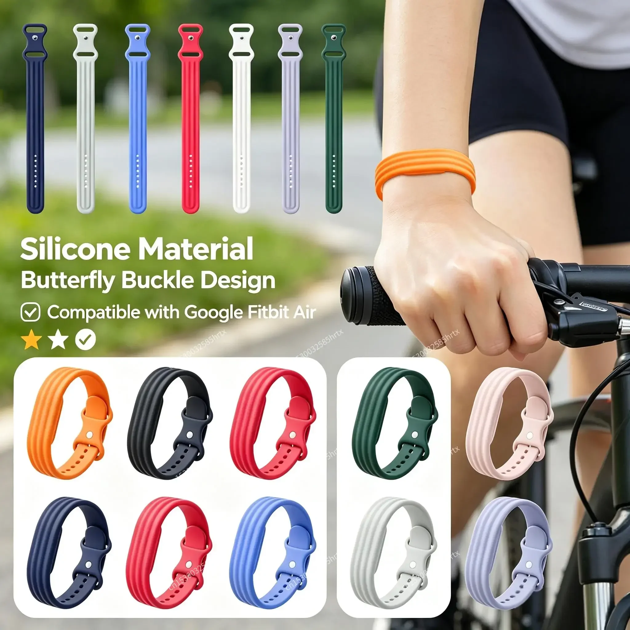 �y�Z�[�����z�V���R���X�g���b�v Google Fitbit Air �p���K�ȃu���X���b�g���X�g�o���h Fitbit Air Fitnes �g���b�J�[ 1:1 �����X�|�[�c�A�N�Z�T���[