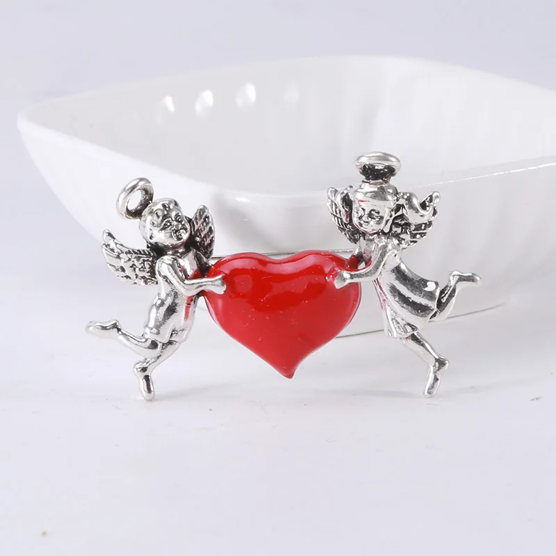 المينا الملاك دبابيس للنساء للجنسين كيوبيد الحب شخصية دبابيس مأدبة حفلة على ظهره هدايا مجوهرات اكسسوارات #2