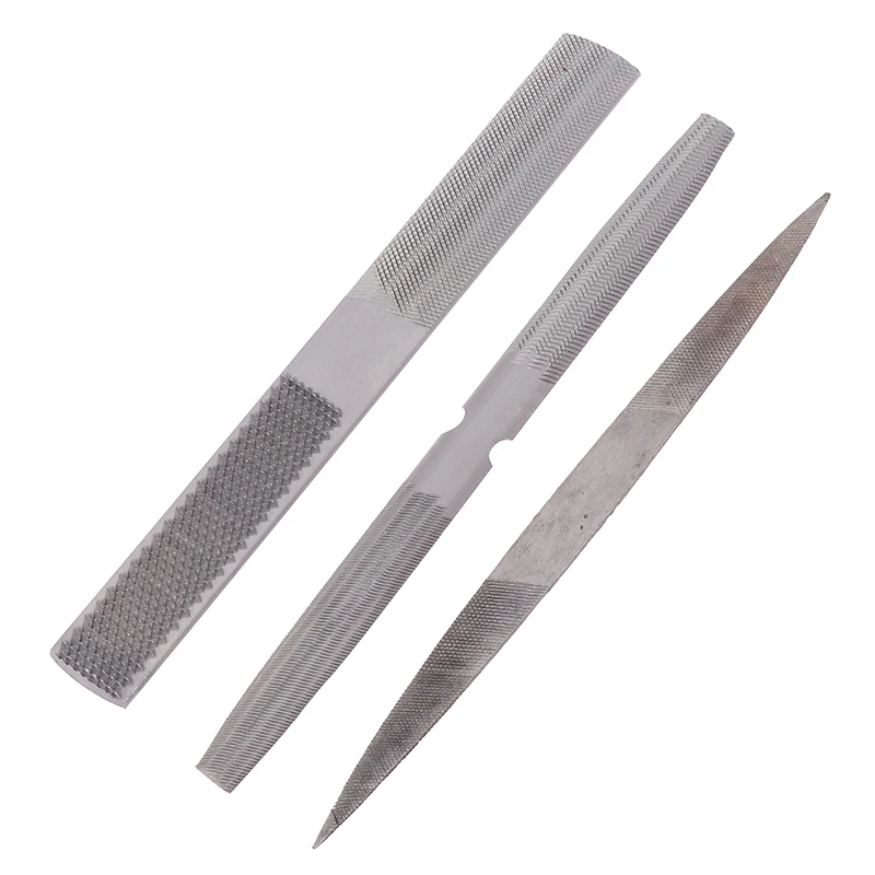 1pcs Half-Round Wax Shaping File Double-Head Files Half Round Files Hand File Sharp Flat Shaping Polishing For Carving Filing