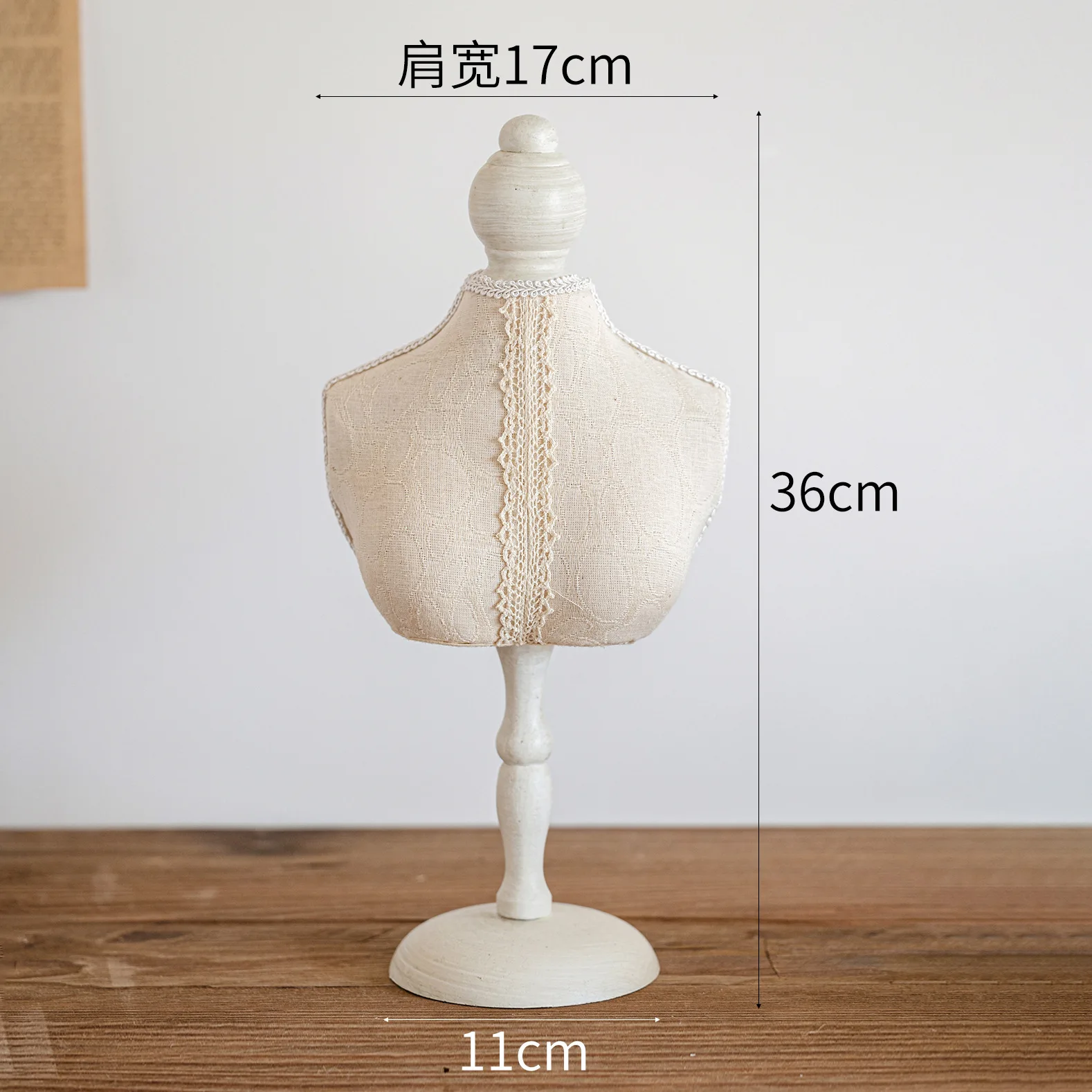 Necklace Bust Mannequin Holder Jewelry Display Stand for Photography for Necklaces Pendant Long Chain Jewelry Handing Organizer