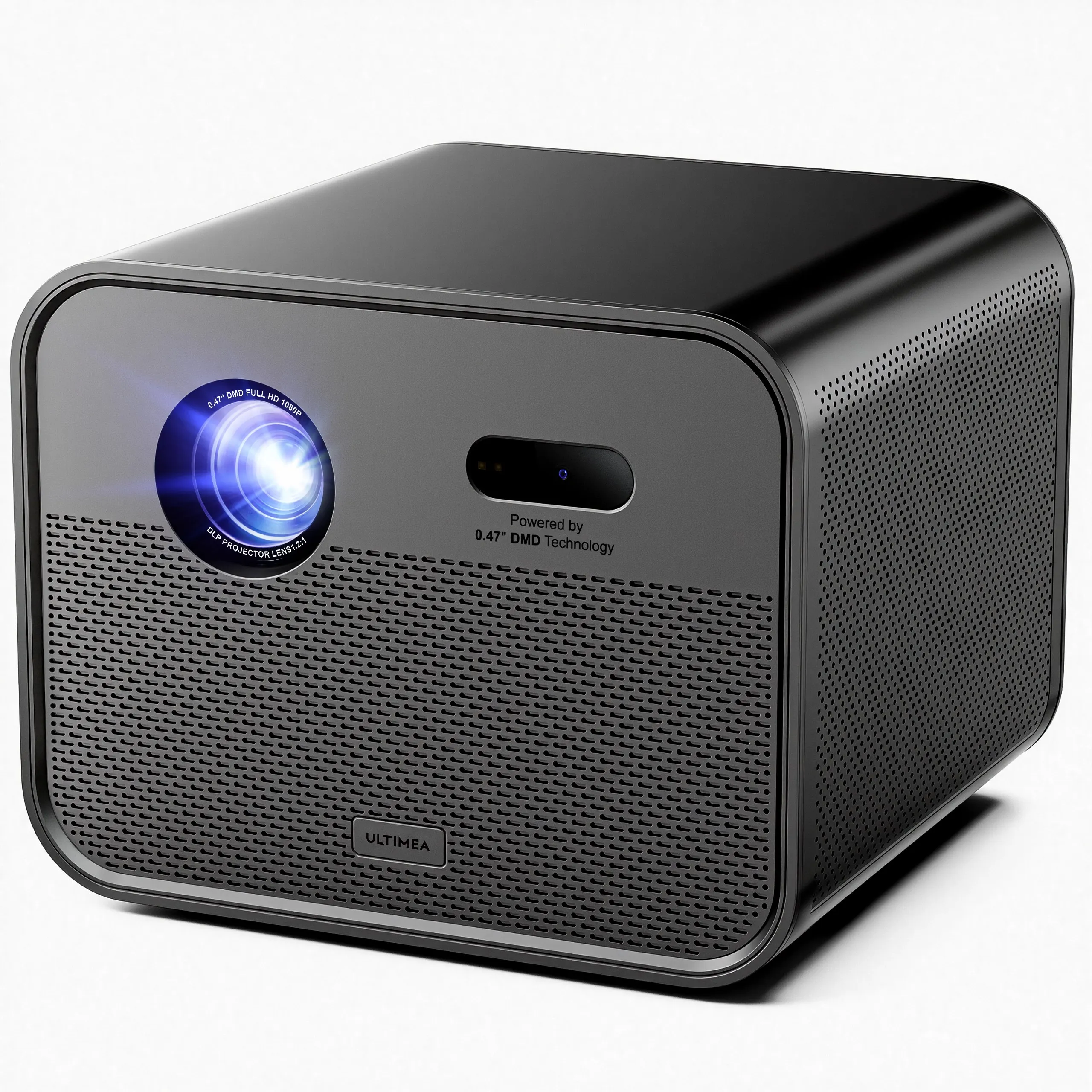 ULTIMEA Poseidon E100 Full HD 1080P projector, 4K DLP, 1800 ANSI lumen, Android TV 11.0, 3D, 4K ondersteund, 5G, projector voor thuisbioscoop.