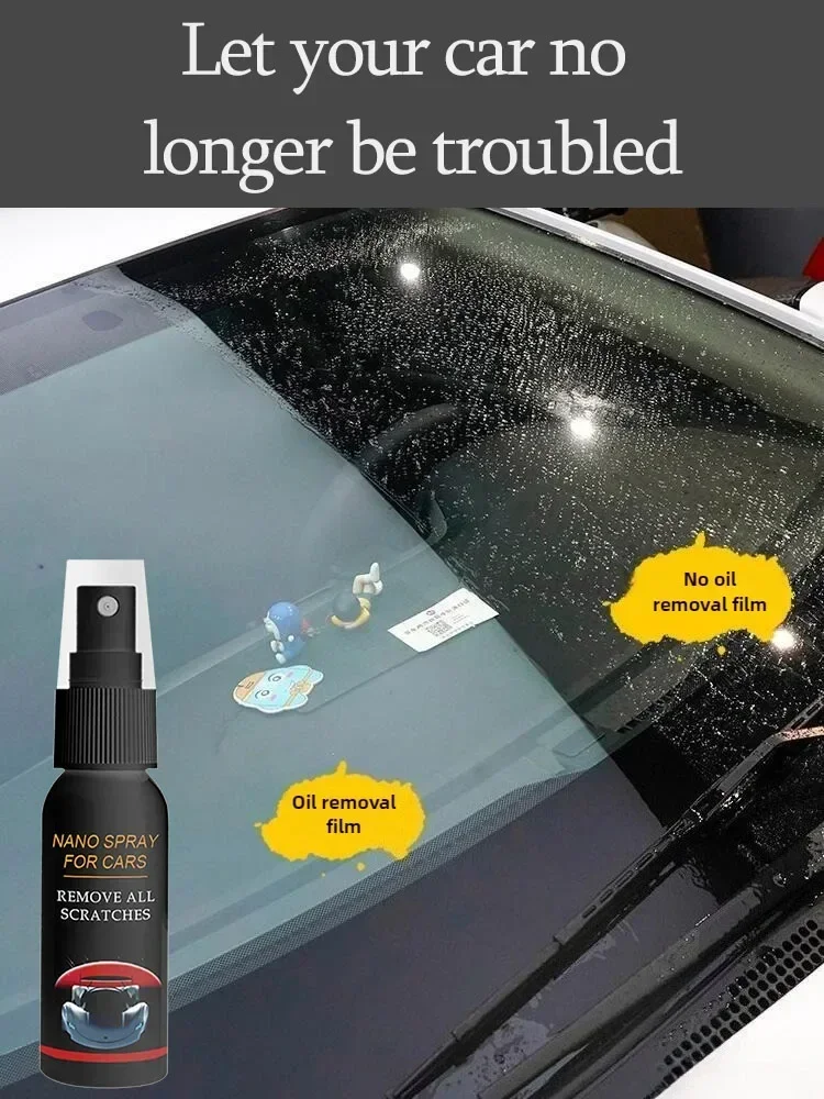 

YQC16 Мощный обезжиривающий спрей | Растворяющая масляная пленка для окон, универсальный полировальный очиститель для окон, обезжириватель окон, автоматическое удаление грязи тоже