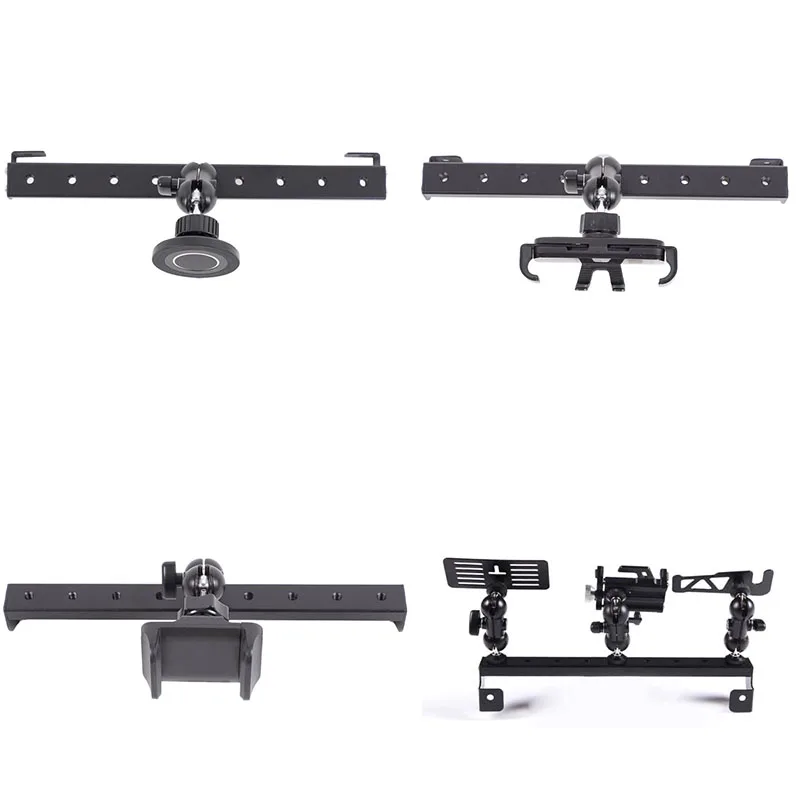 

1Pcs Aluminum alloy For Land Rover Defender 90 110 2004-2018 car central control multi-function mobile phone holder accessories