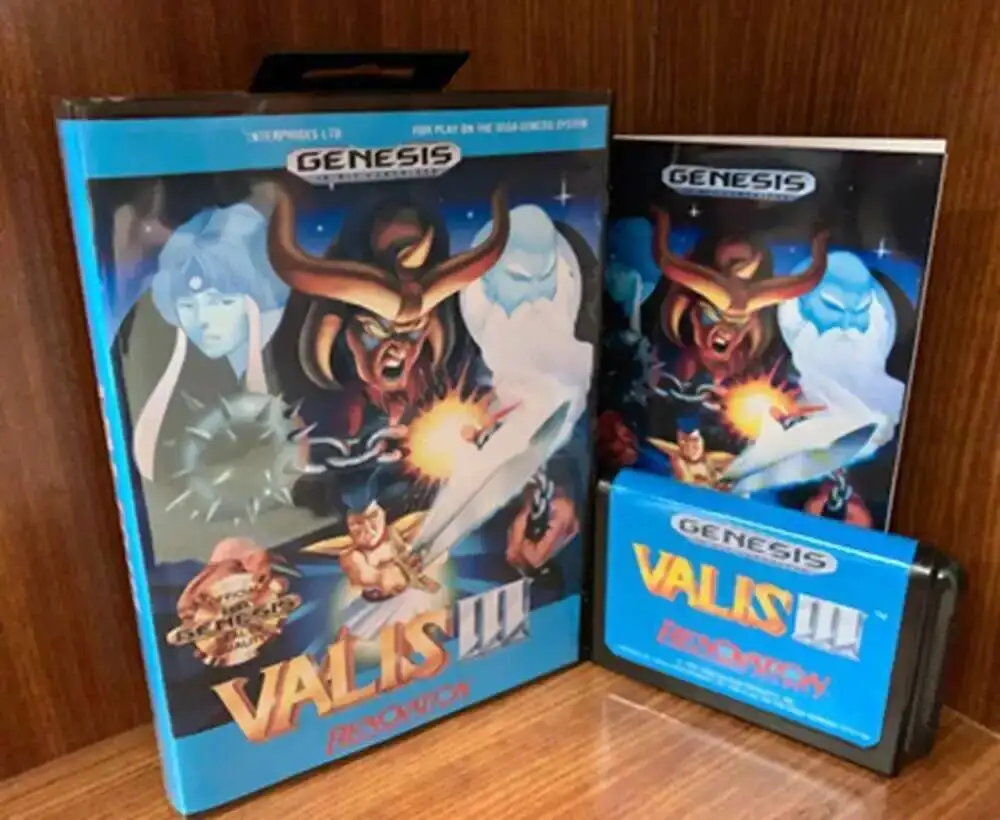 Valis III with Box and Manual Cartridge for 16 bit Sega MD g