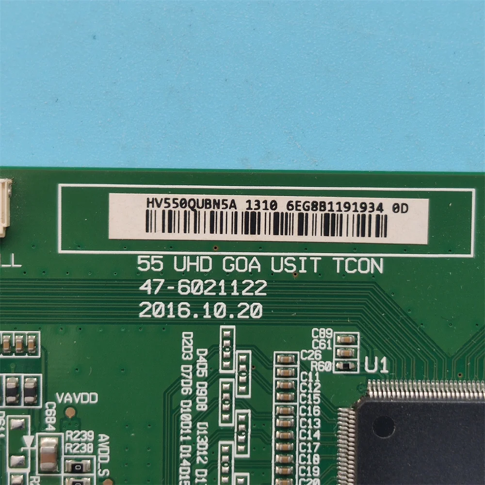 47-6021122 T-CON BOARD FOR UA55MUF30ZJXXZ UA55MUF30ZJ UA55MUF30 HV550QUBN5A Logic Board BOEI550WQ1