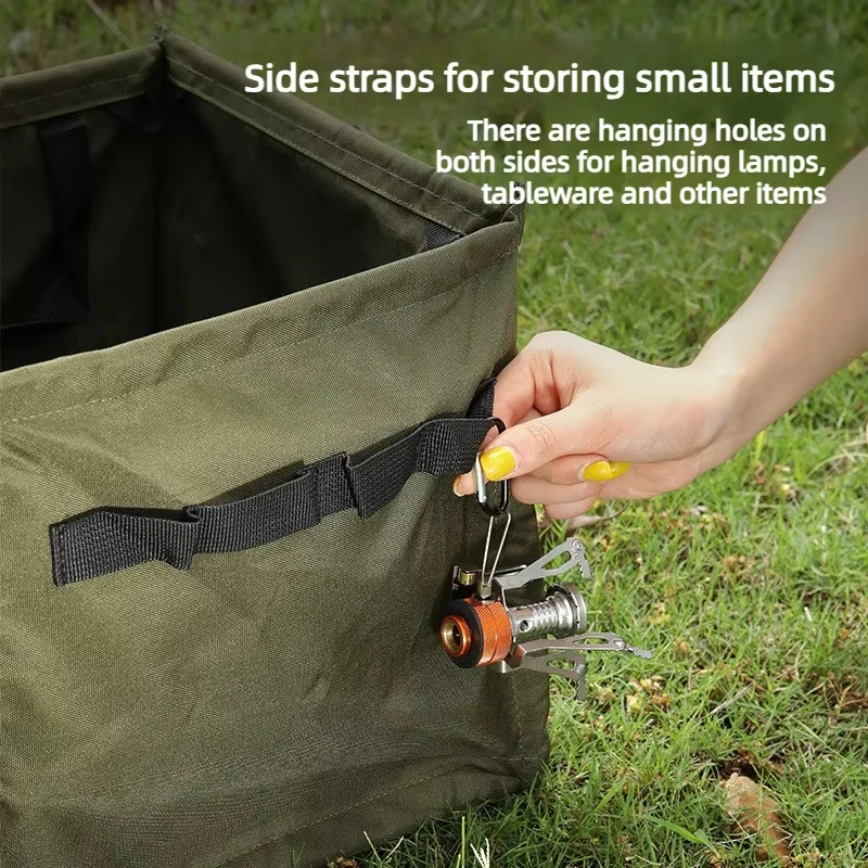 Oxford Cloth Foldable Outdoor  - Camping Cooking Basket recension och pris
