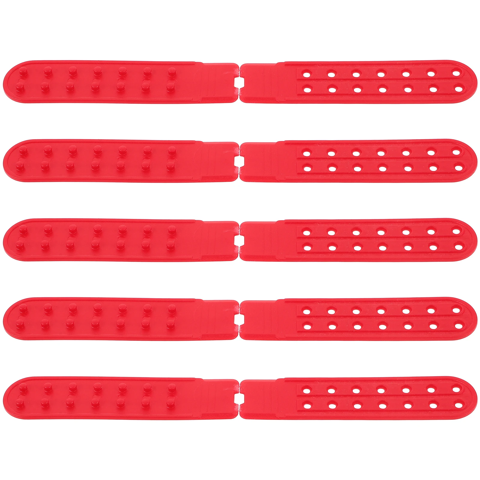 5 مجموعات من البلاستيك قبعة موسع Snapback قبعة قابلة للاستبدال لوازم سهلة التنظيف الحفاظ على أشرطة القبعة القابلة للتعديل موسع Snapback #1