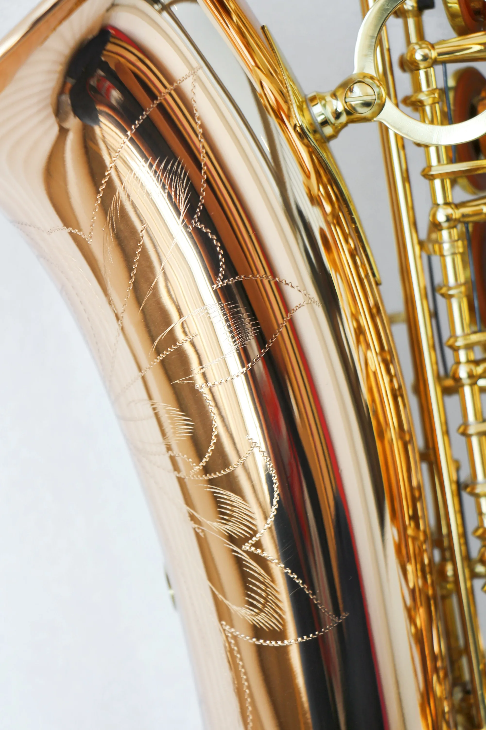 Quality Japanese Style Alto Saxophone Model FAS-400G Tone Bronze Clear Lacquered Adjustable Woodwind Instrument For Sale