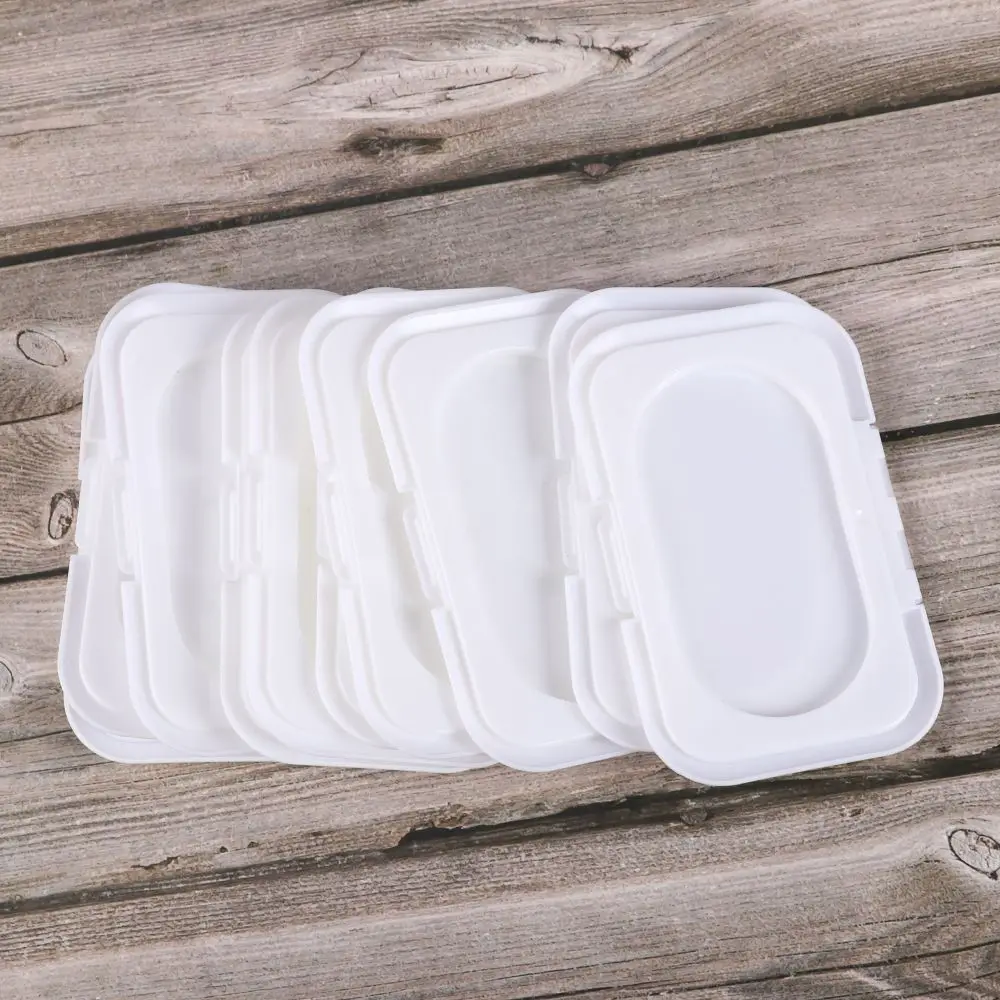 1/5/10 pz nuova moda utile salviette per bambini coperchio riutilizzabile portatile salviette per neonati copertura fazzoletti copertura Flip Cover coperchio scatola per bambini