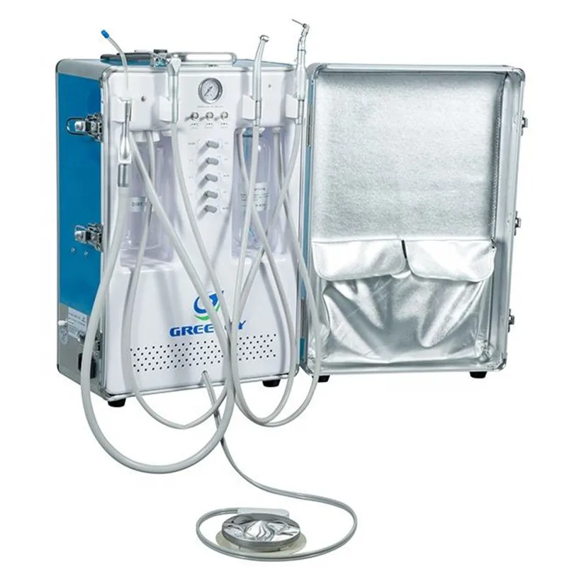 Hot Sale Dental Portable Chair Unit With Compressor