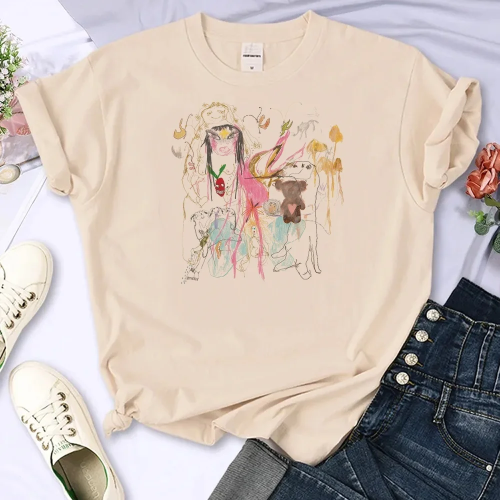 Beabadoobee tshirt girl y2k 2000s cheap 80s alternative  shirt 2000s dollette korean fashion emo Psychedelic