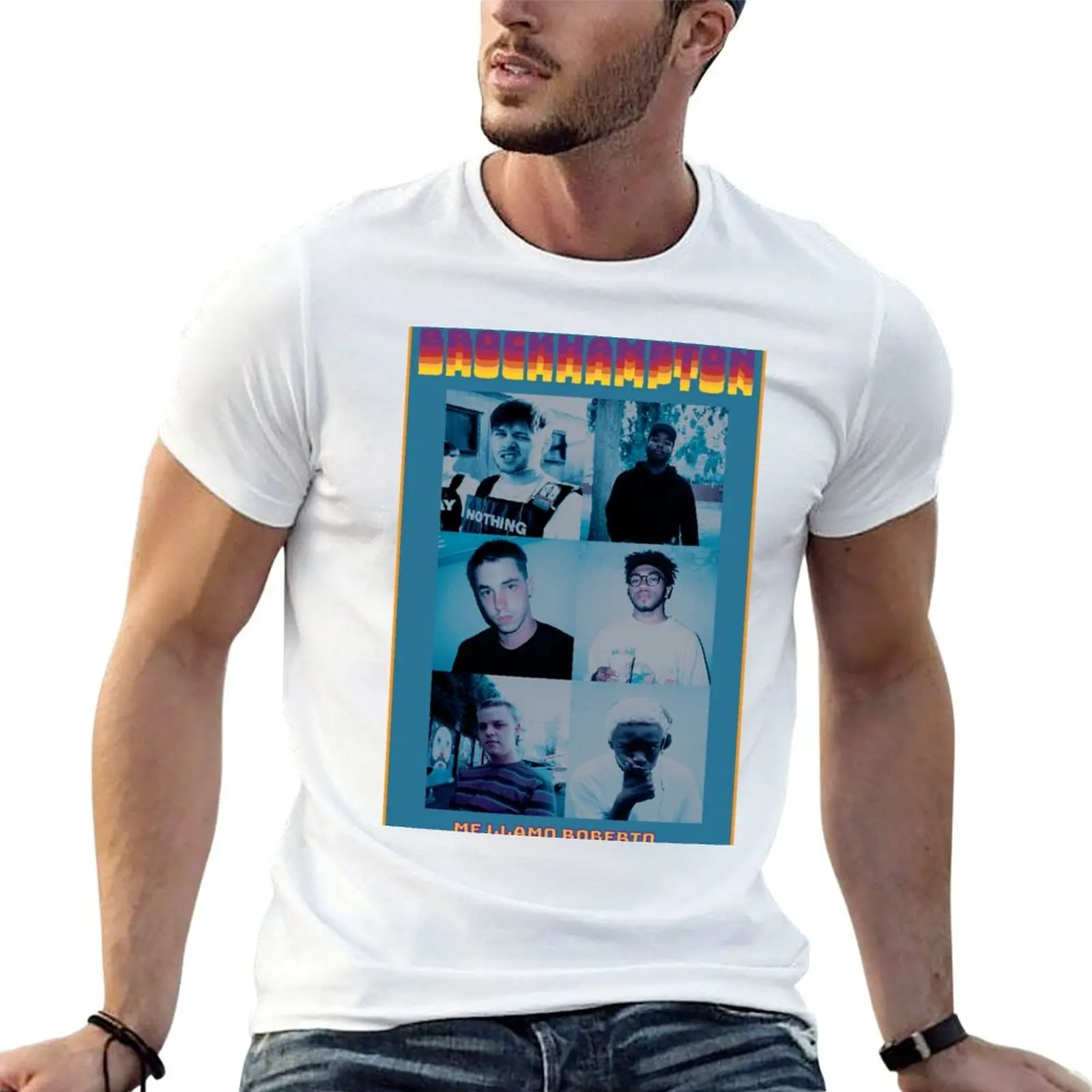 

Brockhampton T-Shirt t shirt for man 100 percent cotton graphic t shirts for man t shirts for man slim fit T-Shirt