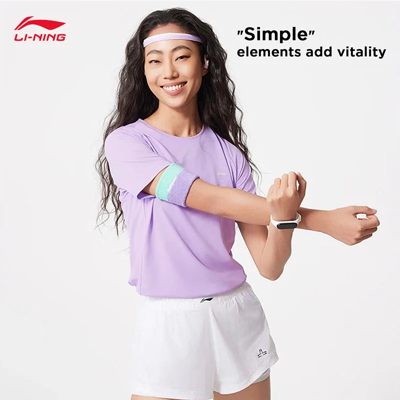

LI-NING running series Professional women's reflective AT AIR breathable short sleeved T-shirt ATSV088