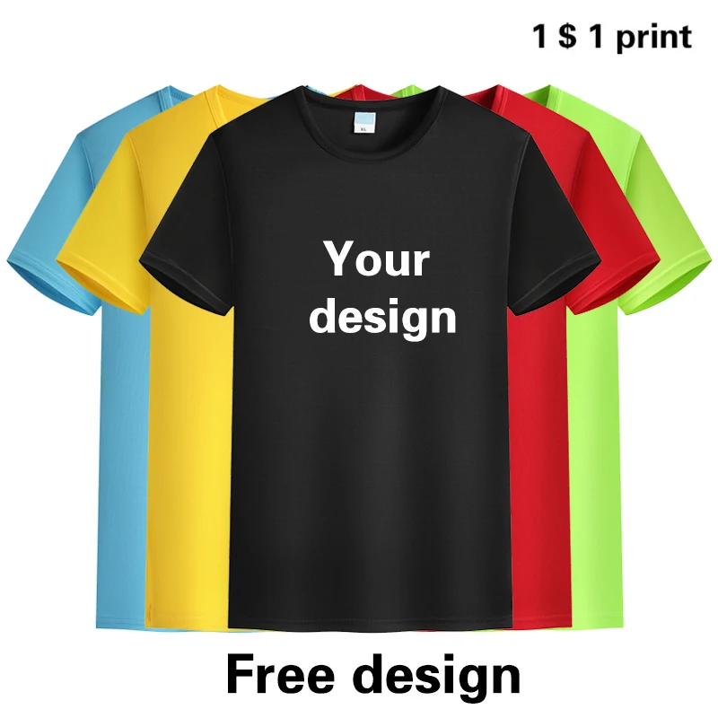 Summer T Shirt For Boys Quick Drying Running Print Design Logo Short -Sleeve Tops Children Letter Print 6 8 12 16 Years