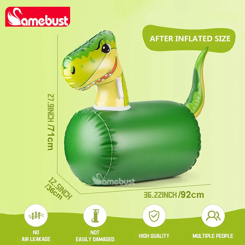 Camebust Opblaasbare Hoppen Peuters Speelgoed Bouncy Eenhoorn Paard Dinosaurus, Opblaasbare Springen Stuiterende Dieren Hopper voor kinderen 3yrs+
