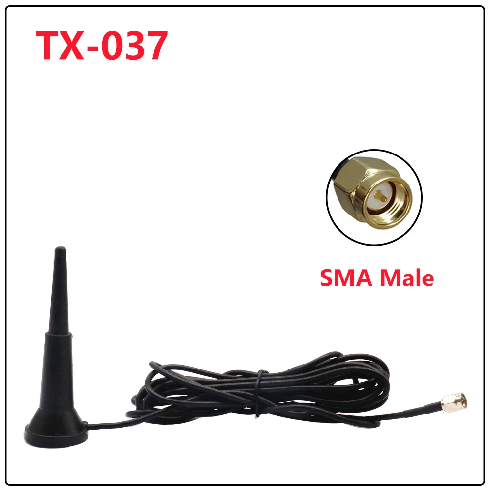 LoT 4G Tower Omnidirectional 3DB High Gain Signal Enhanced Suction Cup Vending Machine Pagoda Antenna SMA Male 3M RG174 Cable