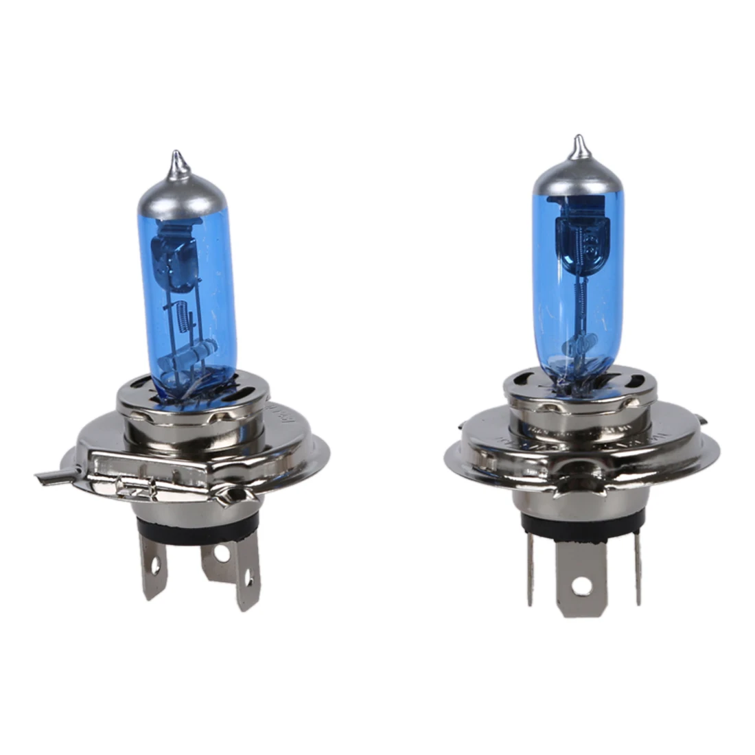 2x bombillas de faros de coche superblancas H4, 12V 100W