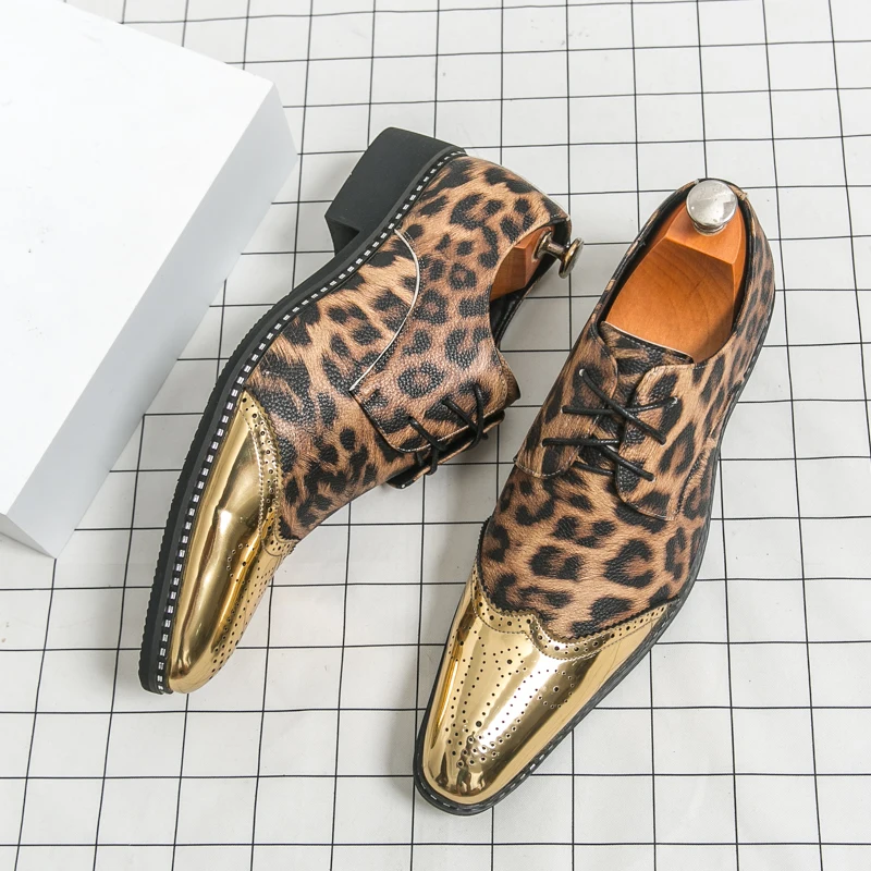 Classic Men Brock Derby Shoes Popular Men Business Formal Leather Shoes From Europe America Wedding Banquet Shoes Men