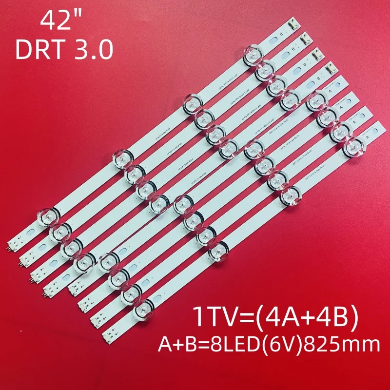 TV Backlight Strip For LG 42LF653V 42LF652V LED Strips Kit Backlight Bars For LG 42LF652V-ZB 42LF652V-ZA 42LF653V-ZC Lamps Bands