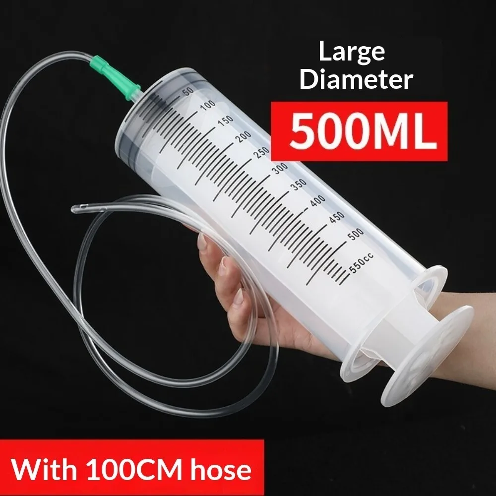 20ml-550ml Langlebige Großvolumen-Spritze, Autoöl-Extraktor, geeignet für Laborabgaben, Klebstoffabgabe, Großspritze.