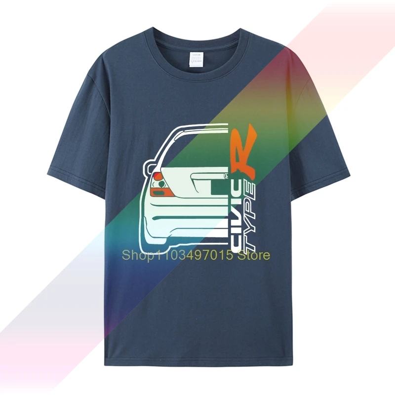 Classic Civic Ep3 Type R T-Shirt 2020 Newest Summer Men\'s Short Sleeve Popular Tees Shirt Tops Unisex