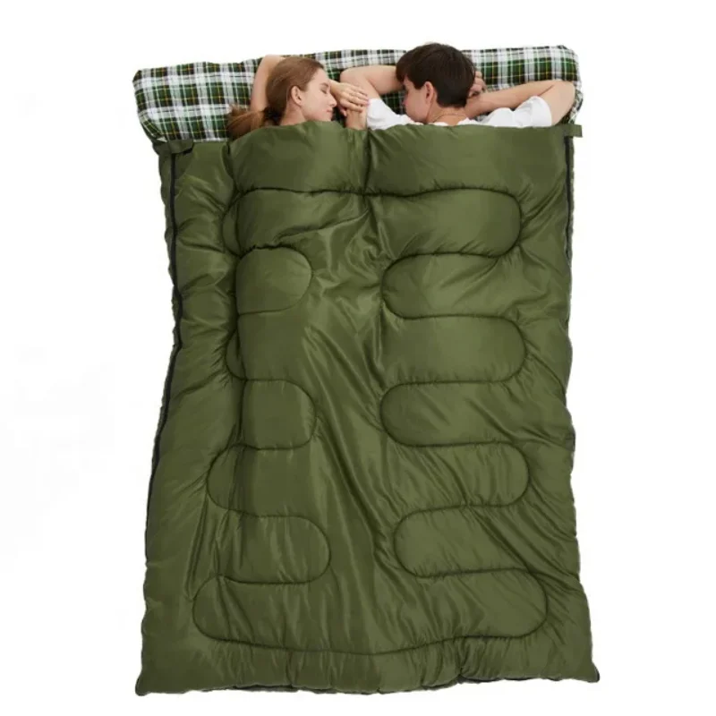 

Portable Waterproof Down Warm Sleep Bag For Outdoor Camping Activities For Adult