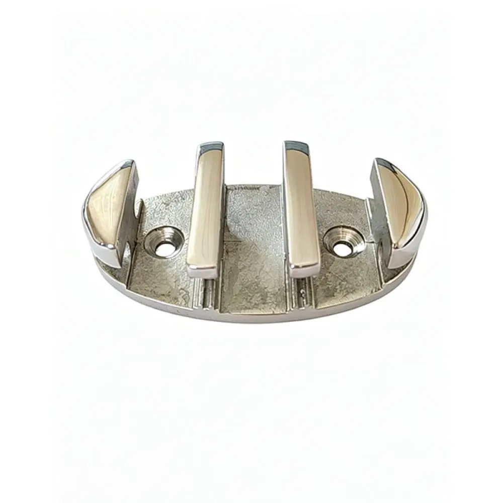 316 Stainless Steel Zigzag Cleat For Boat Yacht Marine Hardware Docking Rope Holder Secure Deck Mooring Fastener Fitting