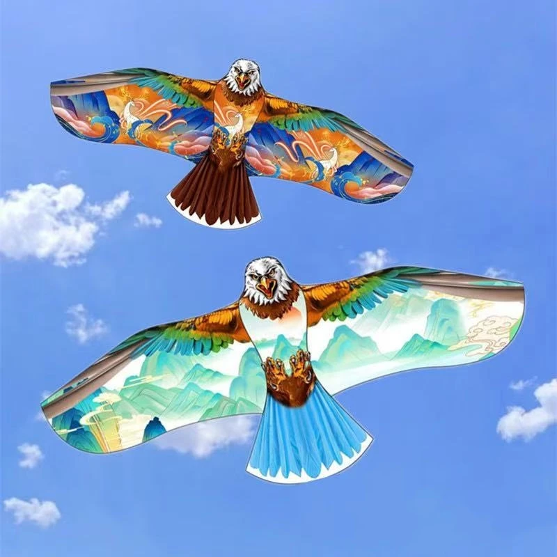 Free Shipping eagle Kite flying for adults professional kite fun factory toys kite line reel bird flying gel blaster toy sports