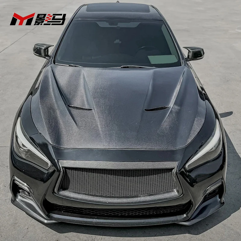 

Carbon Fiber Front Engine Bonnet for Infiniti Q50 Q50l Q50s 2014-2020 MBJ Style Engine Hood