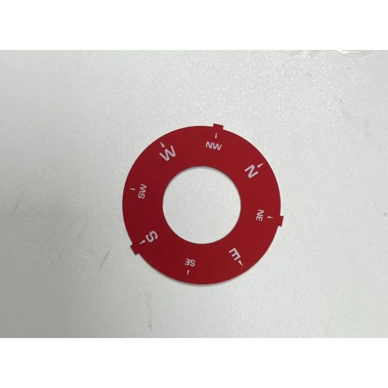 

For Porsche red compass paper compass table with red background, brand new 1pcs
