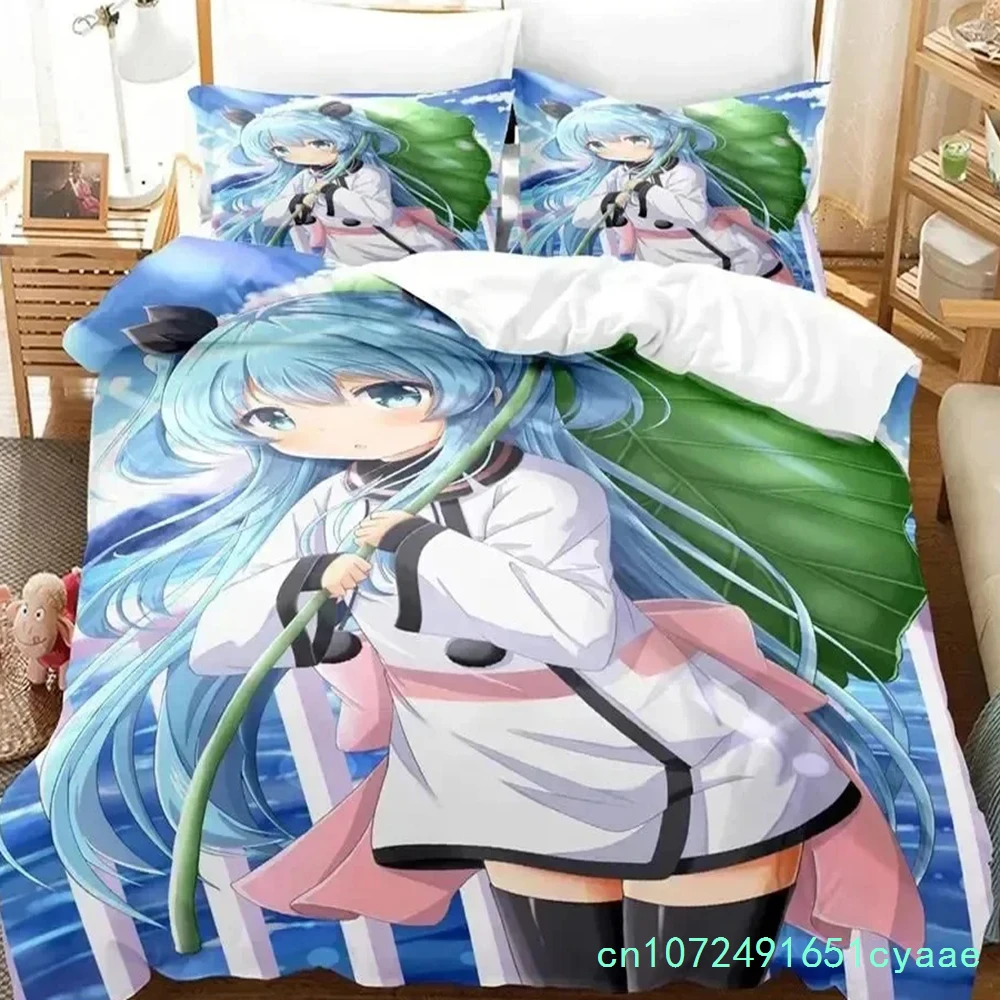 Anime Sora No Method Celestial Method Bedding Set Boys Girls Twin Queen Size Duvet Cover Pillowcase Bed Kids Adult