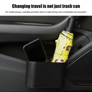 Portable plastic car storage box car dump with waterproof trash box, moving garbage 7 Main Sales Wholesale Automotive Accessories - №2