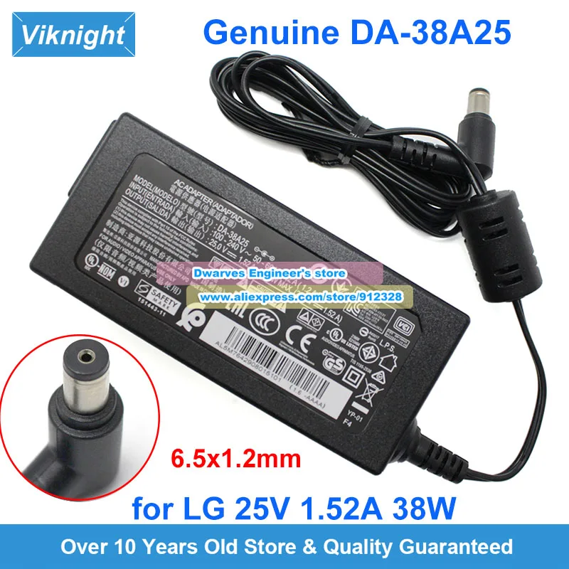 Genuine DA-38A25 25V 1.52A Laptop Power Supply Charger for SH5 SH4 Soundbar NB3730A NB3540 NB3732A EAY64290801 DYF-2430 Adapter