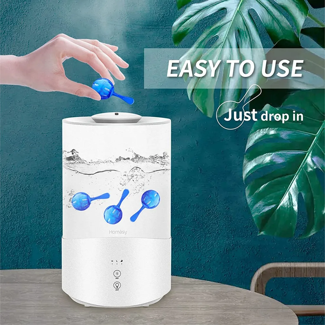 2026 New 12 Pack Humidifier Cleaner Ball For Protec Kaz PC-1&PC-2,All Warm&Cold Fog Humidifiers,Purify Water,Eliminate Dust&Odor