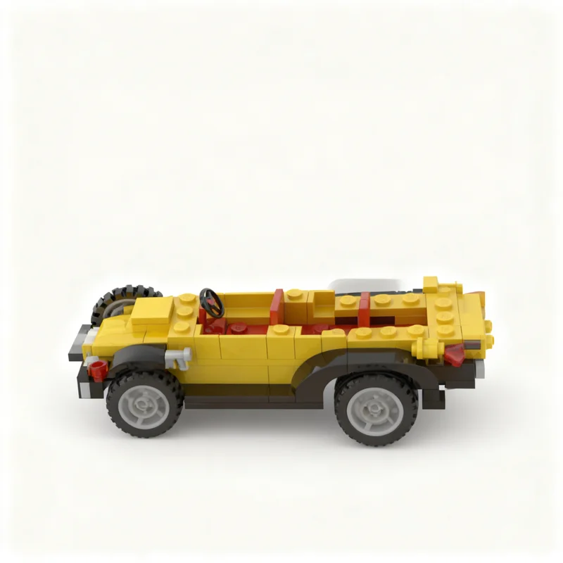 ตัวต่อ MOC ชุดจราจรเมือง รุ่นอูมา สีเหลือง 166 ชิ้น ของเล่นตัวต่อประกอบ ของขวัญคริสต์มาส เสริมสร้างการเรียนรู้