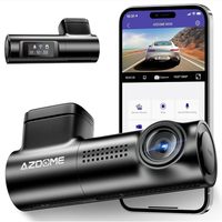 AZDOME M330 Car DVR 1080P Dash Cam Smart Voice Control WiFi Free APP G-sensor Emergency Record 24HParking Monitor Loop Recording