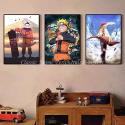 Naruto Decorative Painting Children's Room Bedroom Bedhead HD Hanging Painting Study Internet Cafe Cinema Mural