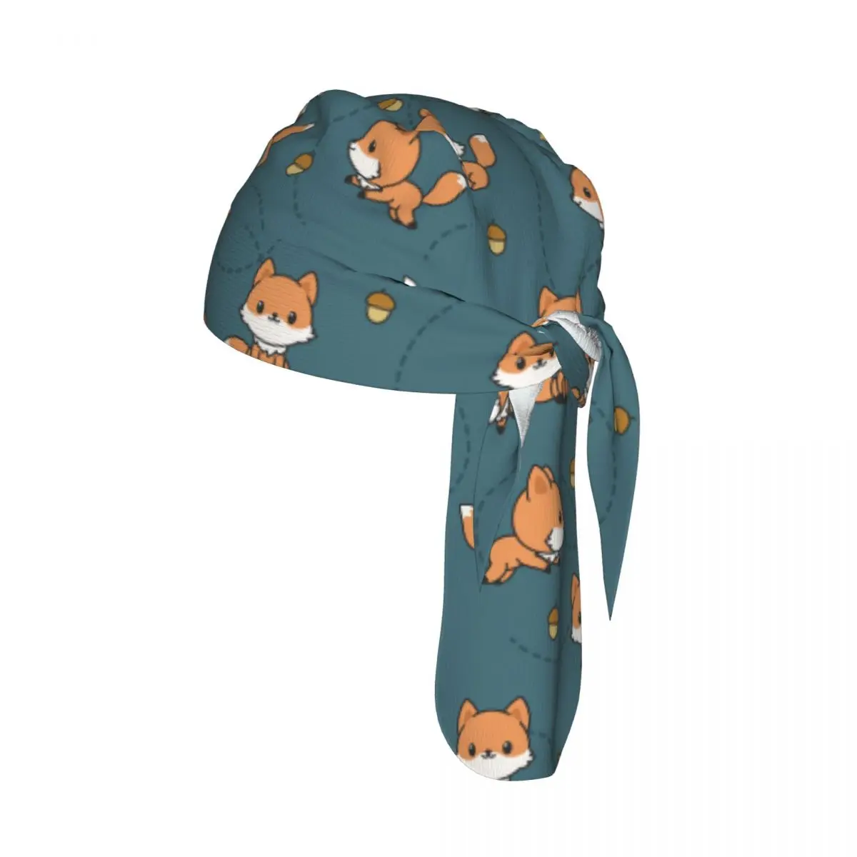 

Велосипедная повязка на голову с игривыми лисятами, быстросохнущая солнцезащитная шапка-шарф для велоспорта