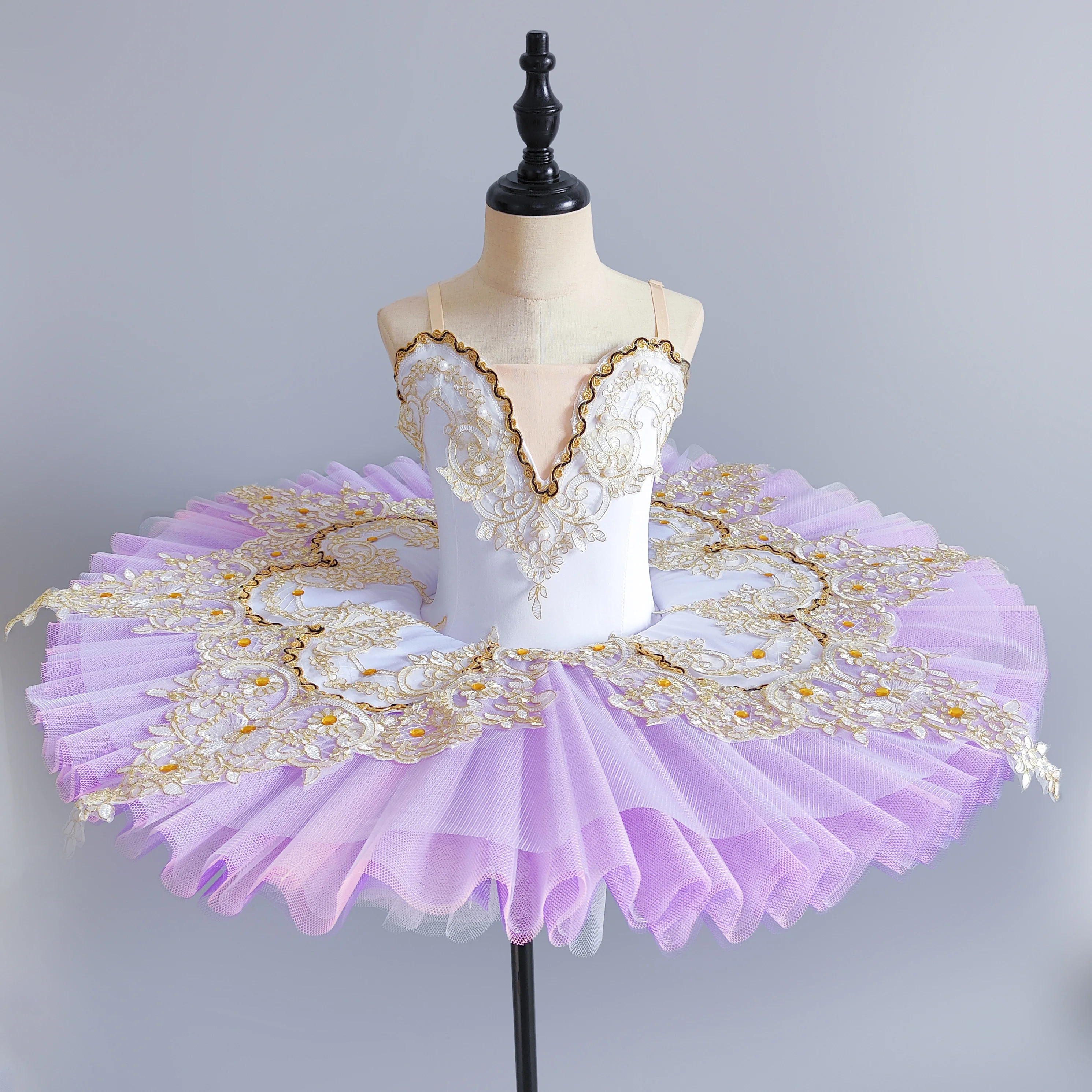 Kinder Ballett Tutu Rock für Mädchen Professionelle Ballett Kleid Schwanensee Kostüm Ballerina Kleid Trikots Prinzessin Tanz Kleidung