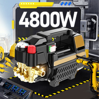 4800W Car Washer Portable Cleaning Machine 220V High Pressure Wash Water Gun Water Pump Multifunction Home