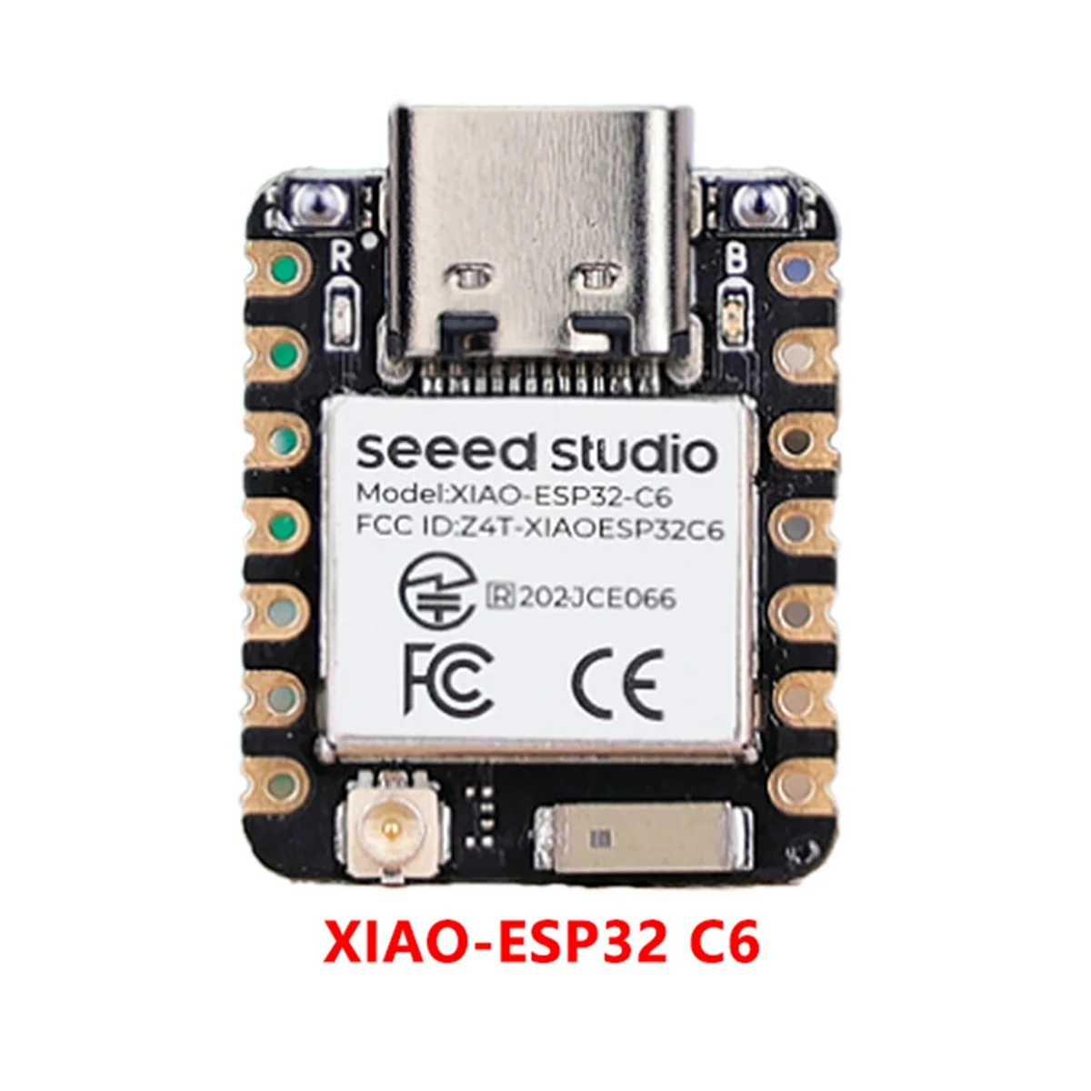AU32-XIAO ESP32C6 Tiny Super Mini Board WiFi Bluetooth5.0 Development Board voor Arduino voor Seeed Studio Niet gesoldeerd
