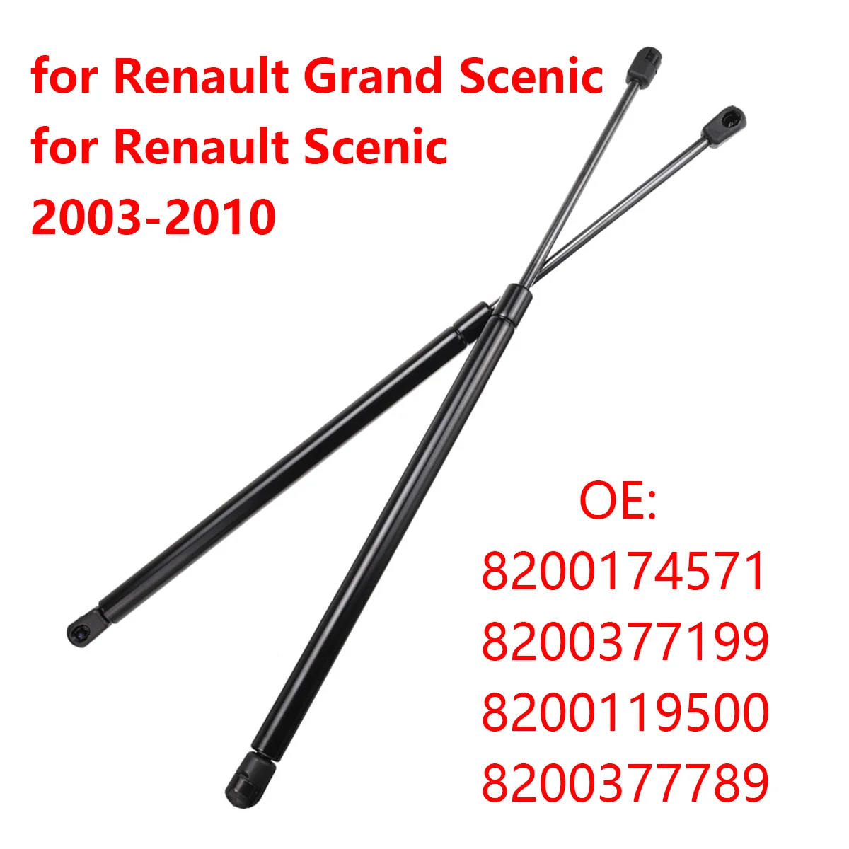 8200174571 Car Rear Boot Trunk Tailgate Gas Strut Damper Support Shock Bar 8200119500 for Renault Scenic Grand Scenic 2003-2010