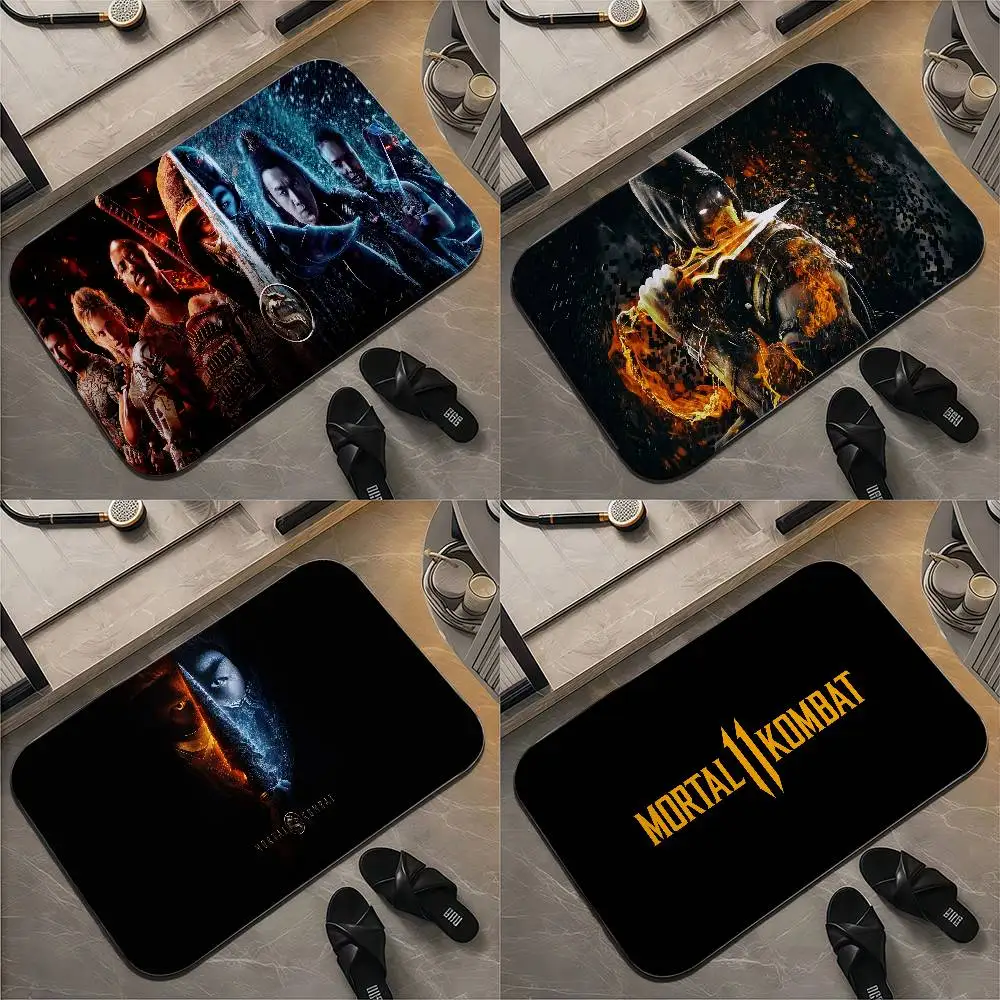 

Mortal Kombat Floor Mat Printed Large Carpets Room And Bedroom Carpets Bathroom Anti Slip Door MATS Small Carpets