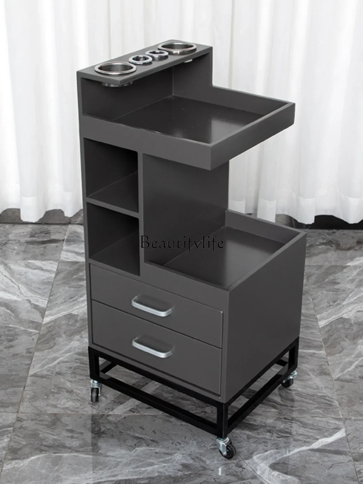 

ls 04 Hair Salon Tools Hair Cutting Cabinet Store Storage Hot Dyeing Cabinet