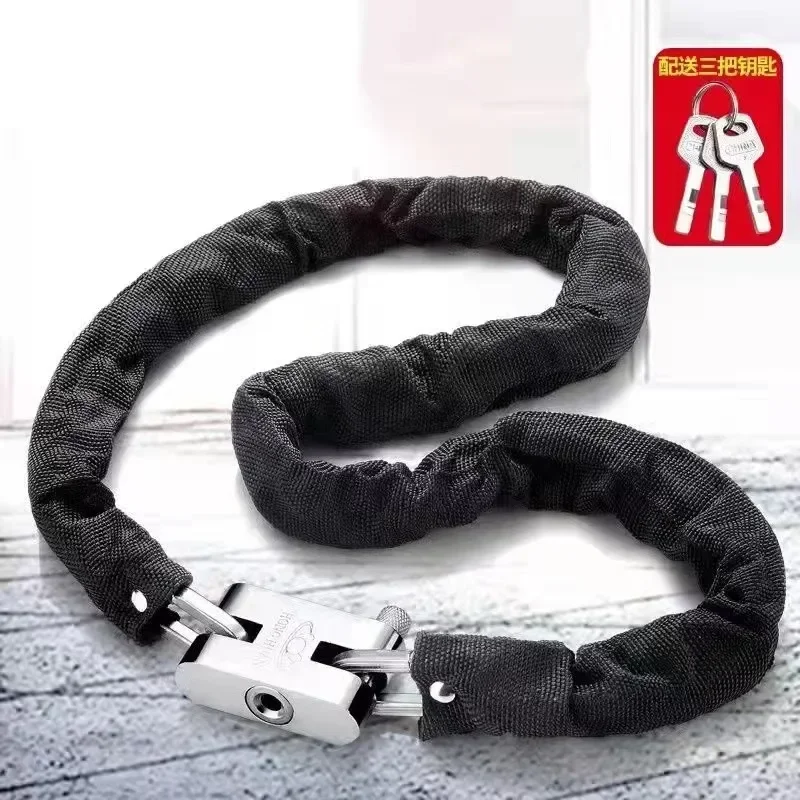 Chain Lock Anti-theft Chain Lock Anti-shear Tricycle Bicycle Motorcycle Lock Battery Car Chain Padlock