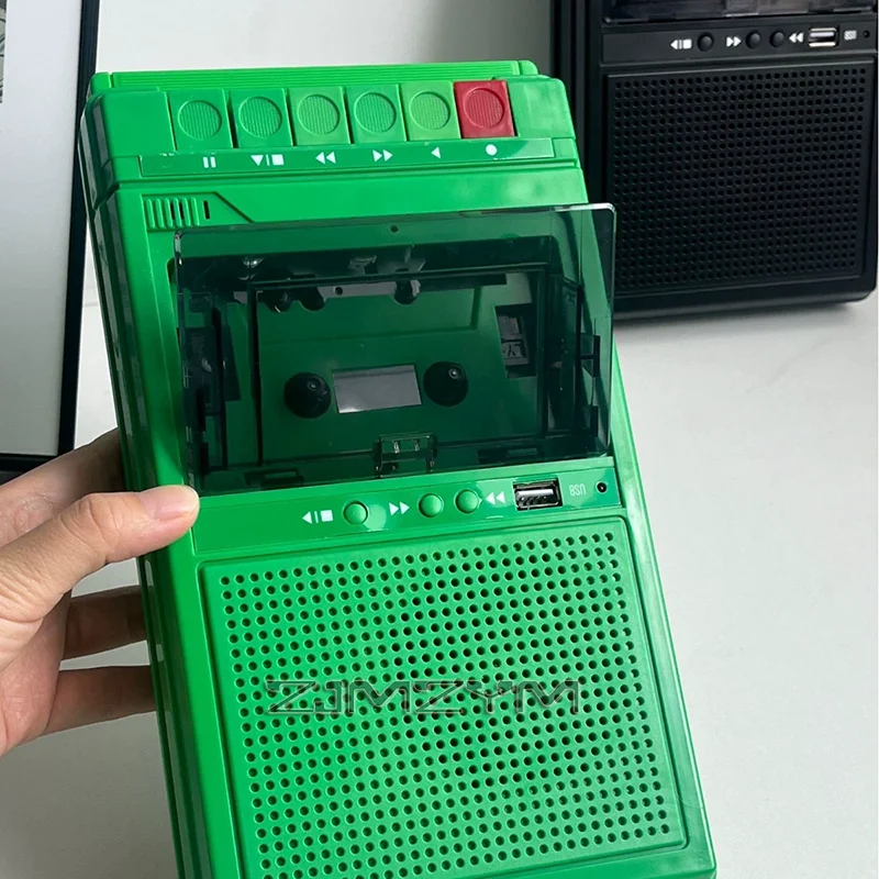 

Портативный Bluetooth-плеер, кассетный магнитофон в стиле ретро, ностальгическая рация, U-дисковый плеер, рекордер и воспроизведение «все в одном»