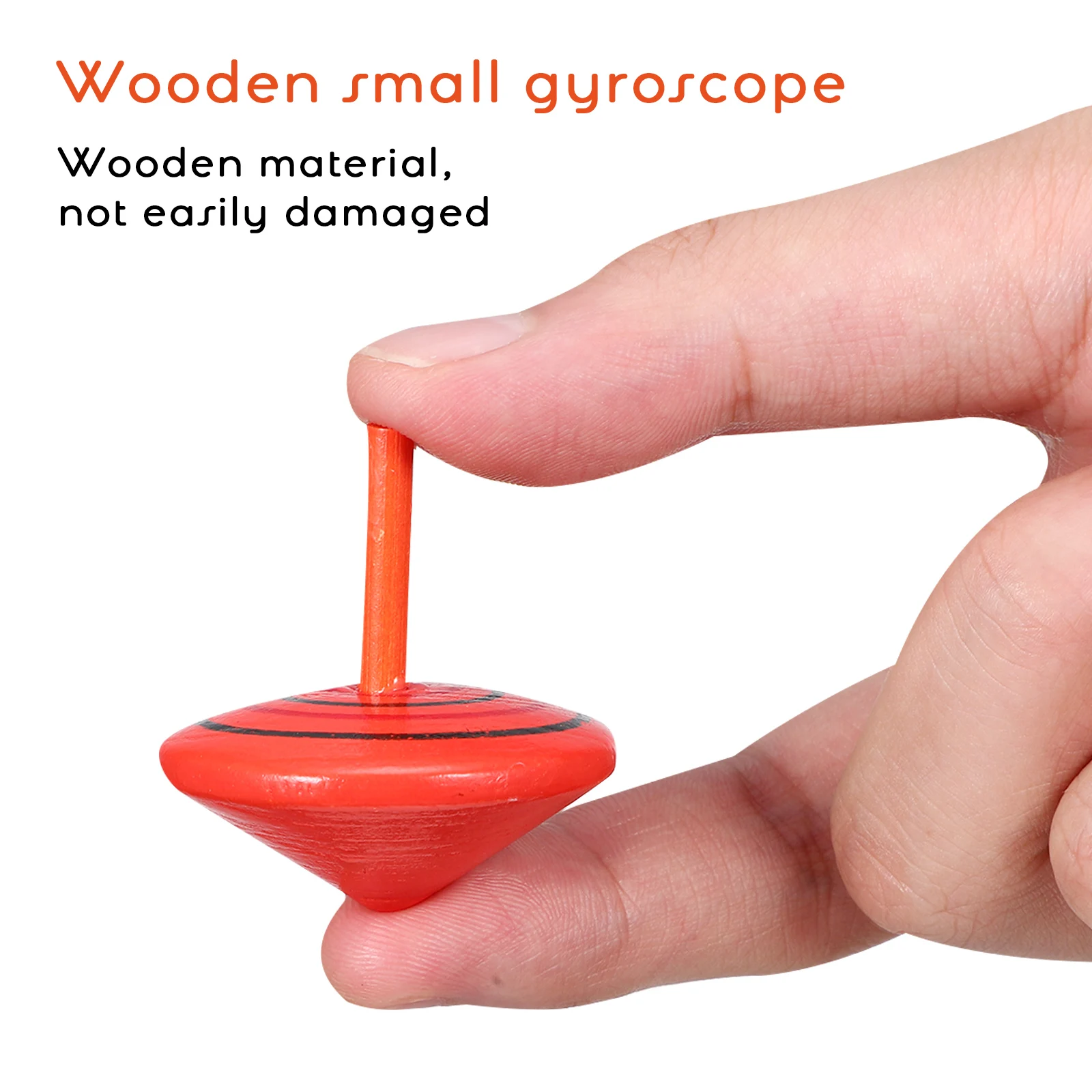 

15pcs Wood Gyro Toys Mini Spinning Tops Small Gyroscopes Colorful Wooden Tops Kids Playthings Birthday Favors
