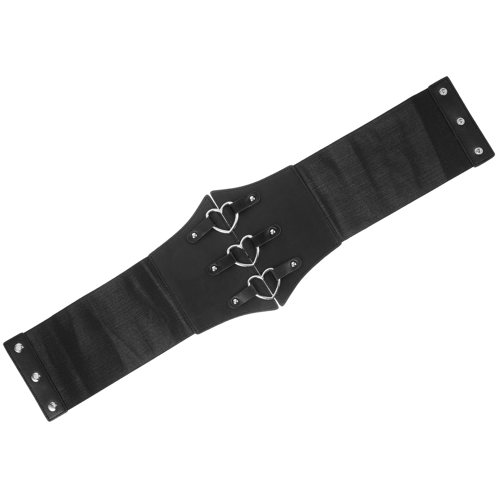 Large ceinture Corset rétro élastique, ceinture décorative pour femmes, accessoire de robe de fête d'halloween