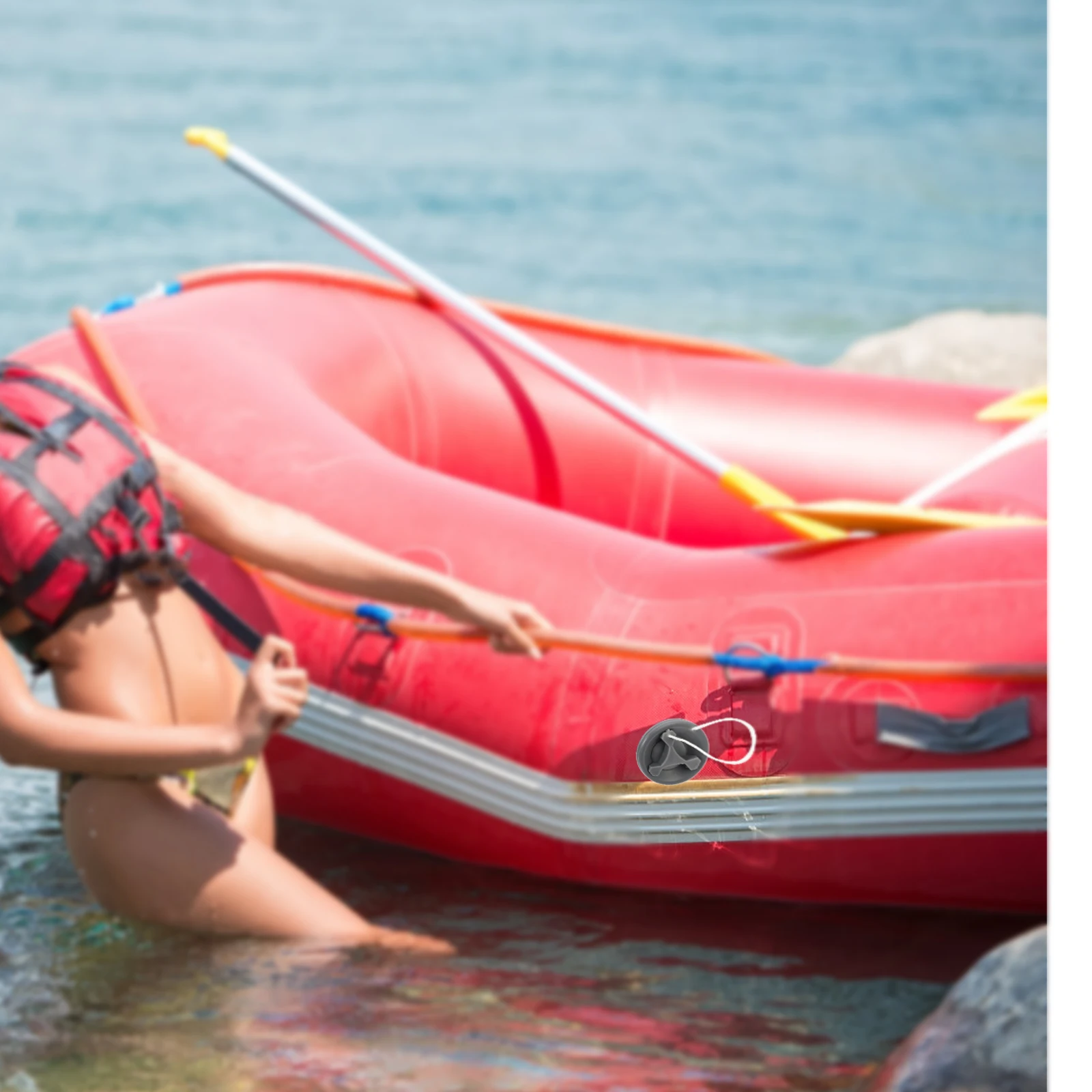 

Inflatable Boat Air Valves Kayak Air Valves Replacement Double Seal For Canoe Boat Accessory Water Sports